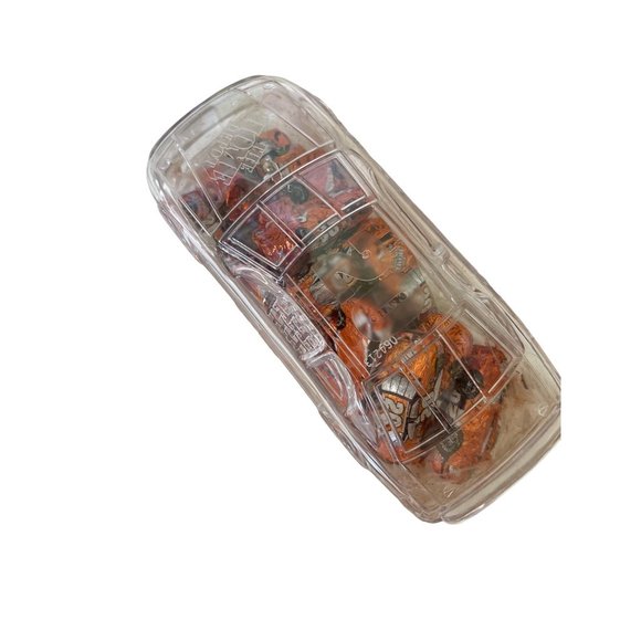 NASCAR Candy Dish 2001 Home Depot Tony Stewart #20 Acrylic w/ Candy Original Box - Picture 8 of 11